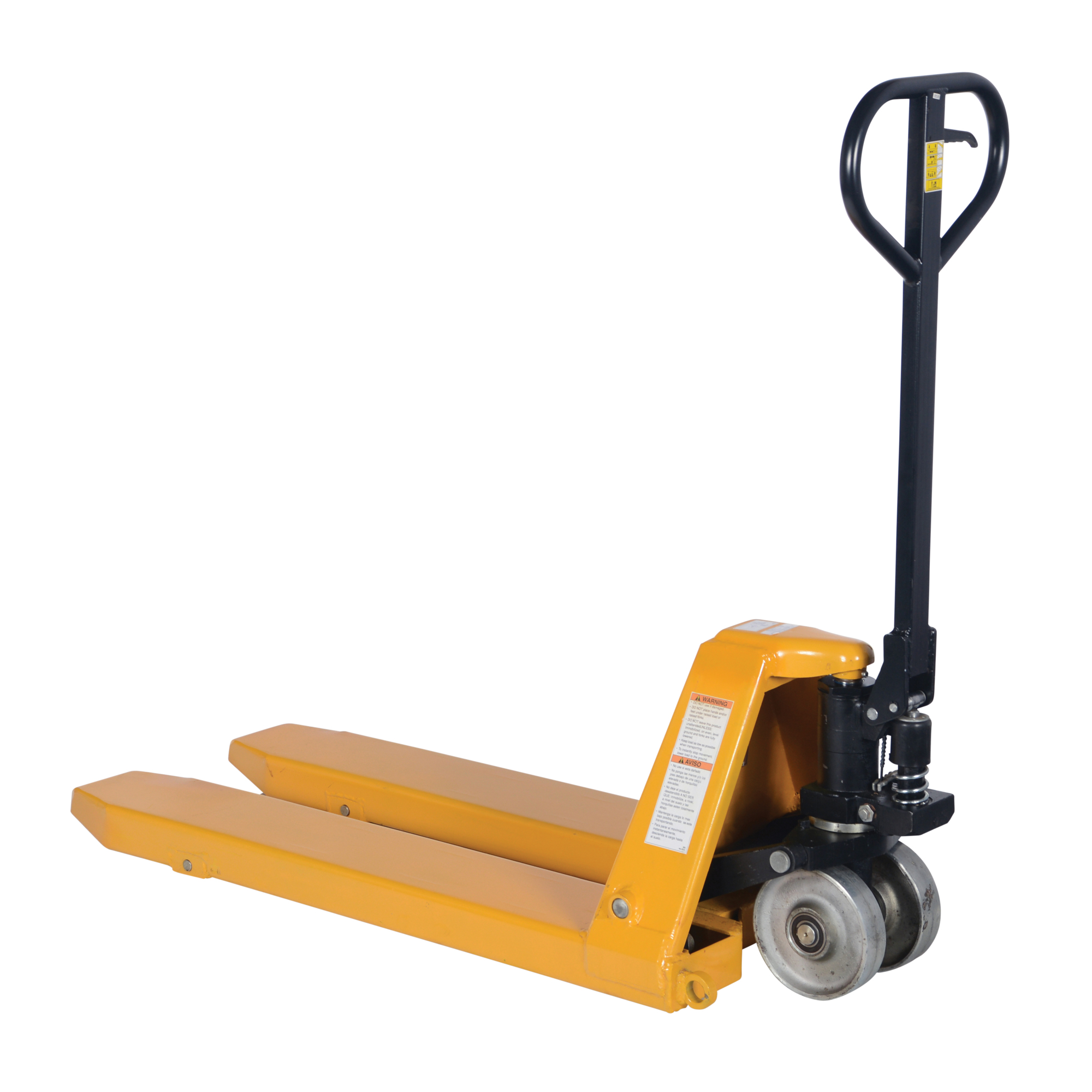 Vestil Steel Full-Featured Pallet Truck - 10000-Lb. Capacity, 45.25in. Fork Length, 3in. Min. Lift Height, Model# PM10-2245